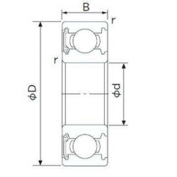 Подшипник 6232-RS CYSD