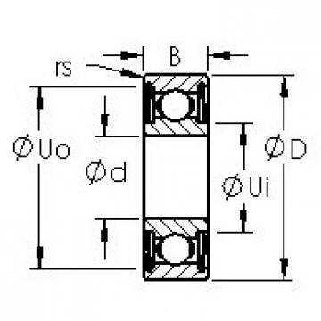 Подшипник SMR105ZZ AST