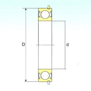 Подшипник 6203-ZZNR ISB