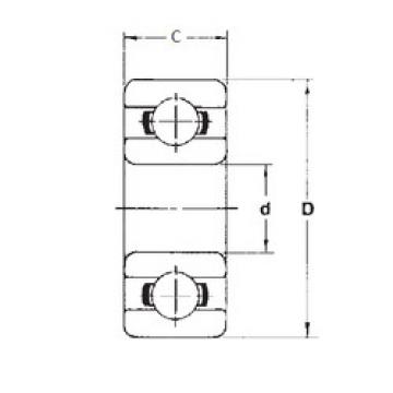 Подшипник MR106ZZ FBJ