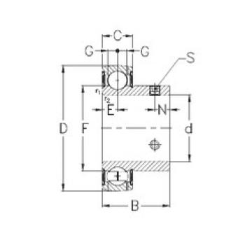 Подшипник GAY35-NPPB NKE