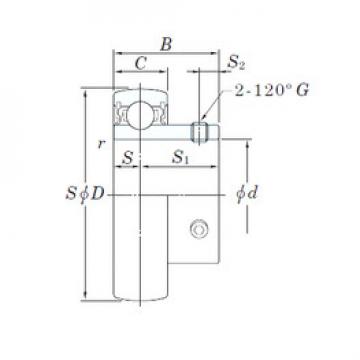 Подшипник UC313 KOYO