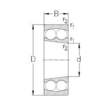 Подшипник 1304-K NKE