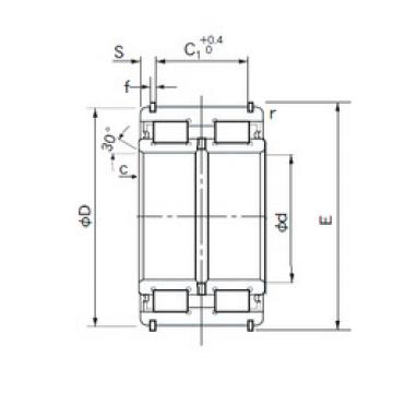 Подшипник E5052NRNT NACHI