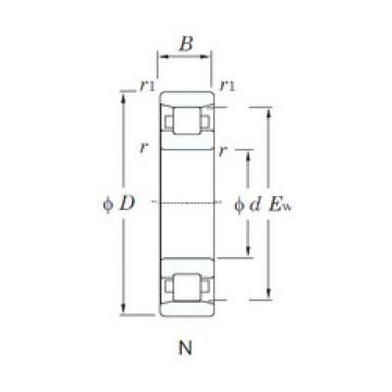 Подшипник N412 KOYO