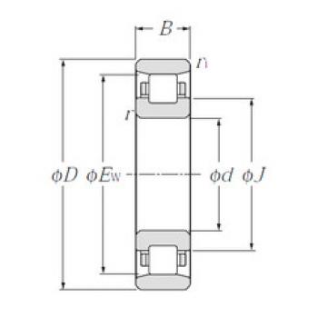 Подшипник N206E CYSD