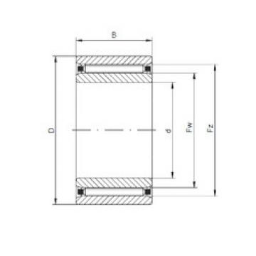 Подшипник NAO25x42x16 ISO