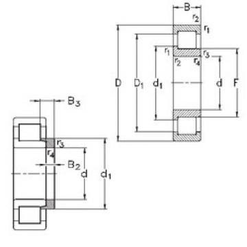 Подшипник NJ217-E-TVP3+HJ217-E NKE