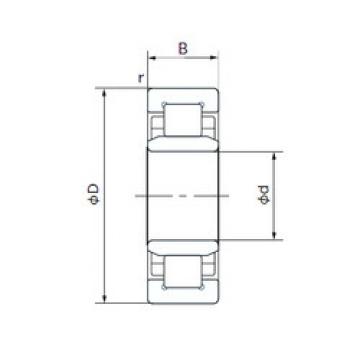 Подшипник NU214T NACHI