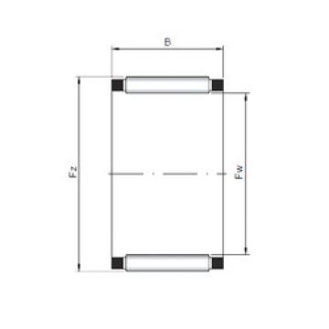 Подшипник K20x26x17 CX