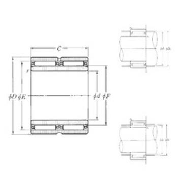 Подшипник NAO-45×62×40ZW NTN