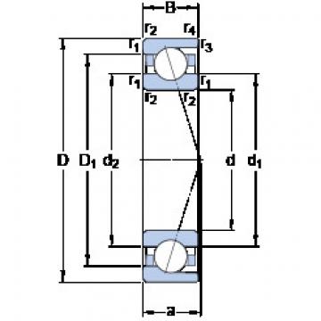 Подшипник 7008 ACD/HCP4A SKF