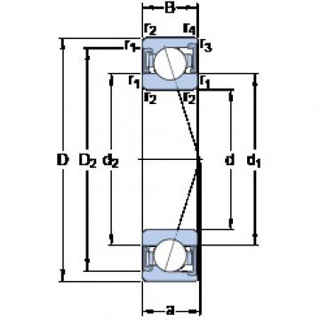 Подшипник S7211 ACD/P4A SKF