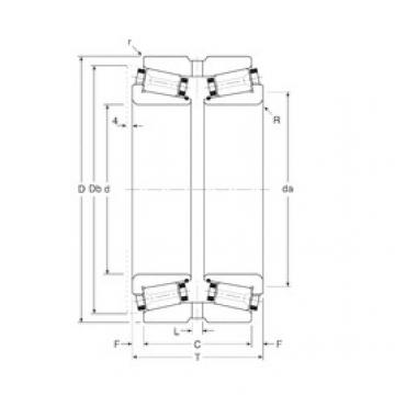 Подшипник 124070/124112XG Gamet