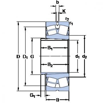 Подшипник 23132 CCK/W33 + AH 3132 G SKF