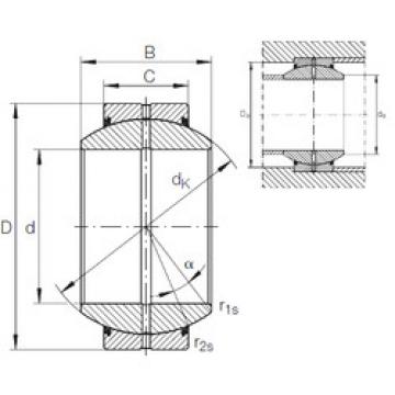 Подшипник GE 140 FO-2RS INA