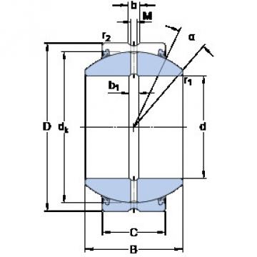 Подшипник GEZH 112 ES-2RS SKF