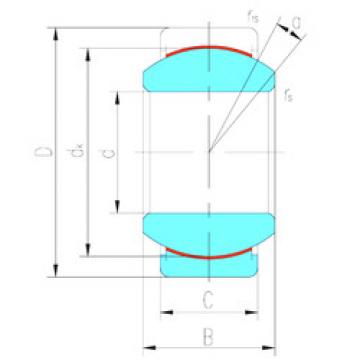 Подшипник GEZ101ET-2RS LS