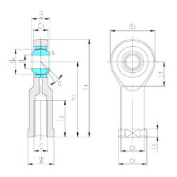 Подшипник SI45ET-2RS LS