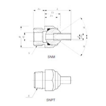 Подшипник SNM 20-50 IKO