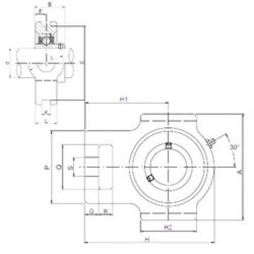 Подшипник UCTX09 ISO