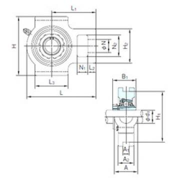 Подшипник UKTX05+H2305 NACHI