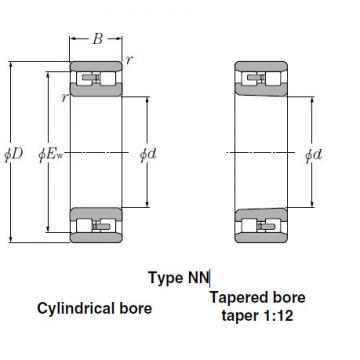 Bearings Cylindrical Roller Bearings NN3956