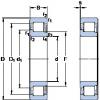 Подшипник NJ 311 ECP SKF