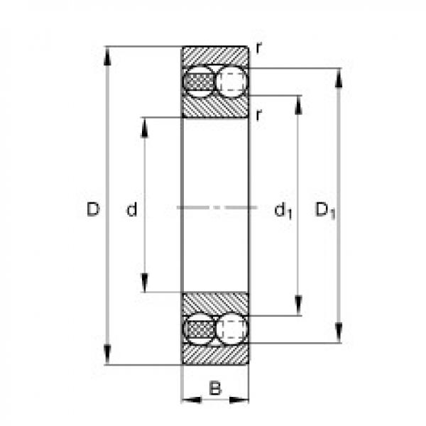 Подшипник 2309-TVH FAG #1 image