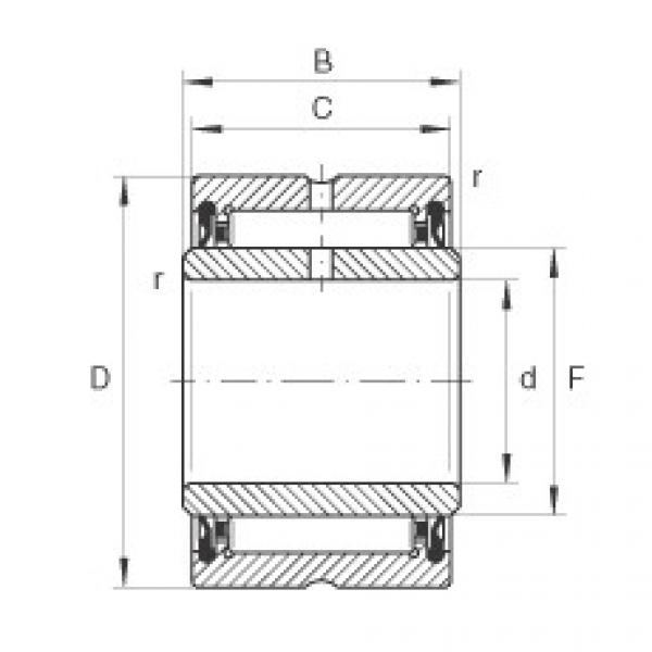 Подшипник NA4908-2RSR INA #1 image