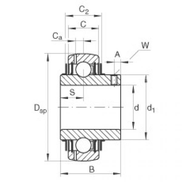 Подшипник GYE40-KRR-B-VA INA #1 image