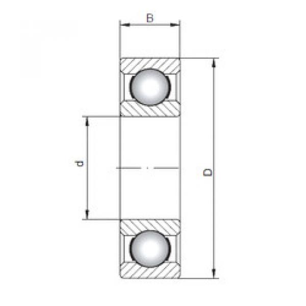 Подшипник 61848 ISO #1 image