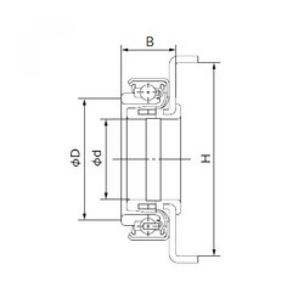 Подшипник 55SCRN41P-1 NACHI #1 image