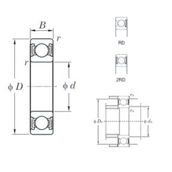 Подшипник 6836-2RD KOYO #1 image