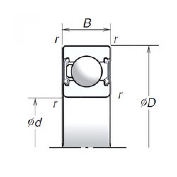 Подшипник 6305T1XVV NSK #1 image