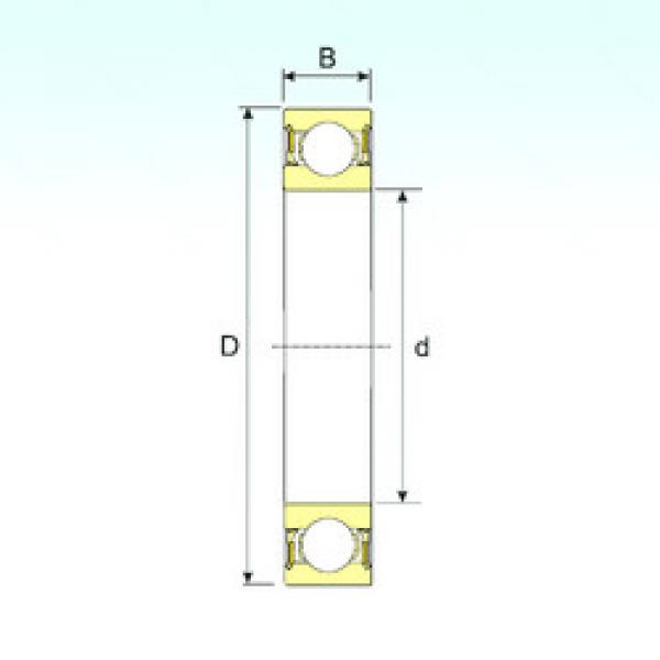 Подшипник 6306-2RZ ISB #1 image