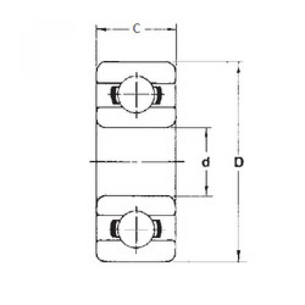 Подшипник MR106ZZ FBJ #1 image