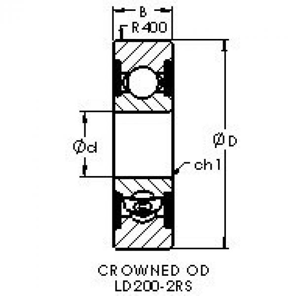 Подшипник LD204-2RS AST #1 image