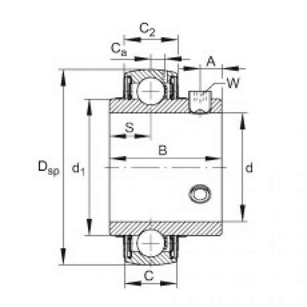 Подшипник UC204 FAG #1 image