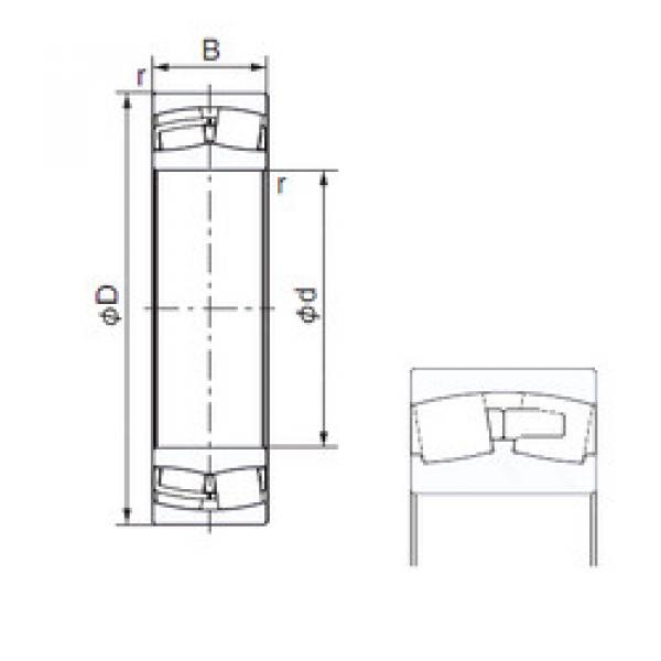 Подшипник 23084E NACHI #1 image