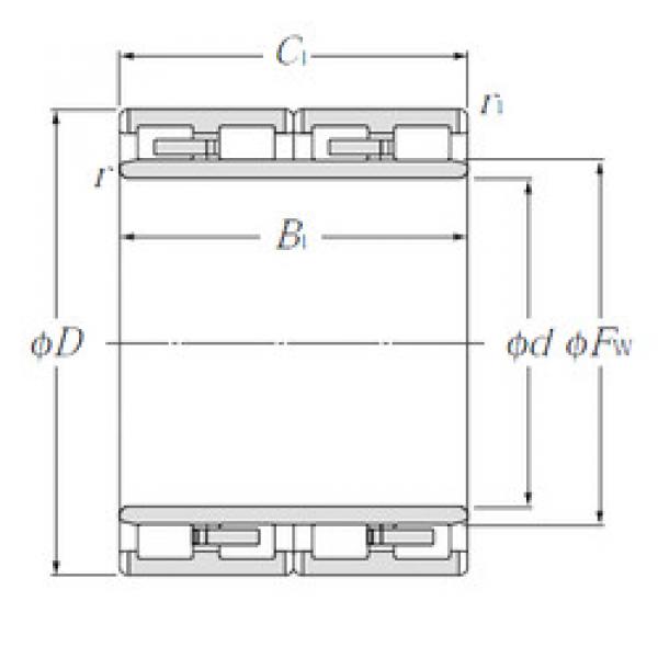 Подшипник E-4R6605 NTN #1 image