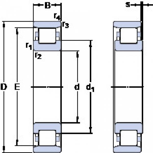 Подшипник N 320 ECP SKF #1 image