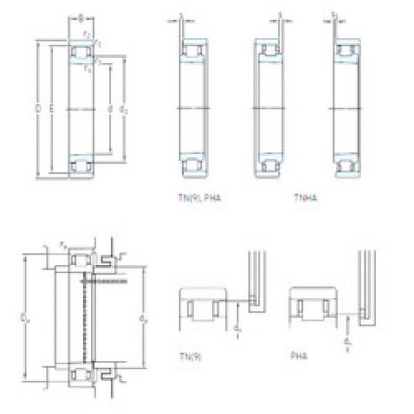 Подшипник N 1019 KTNHA/HC5SP SKF #1 image