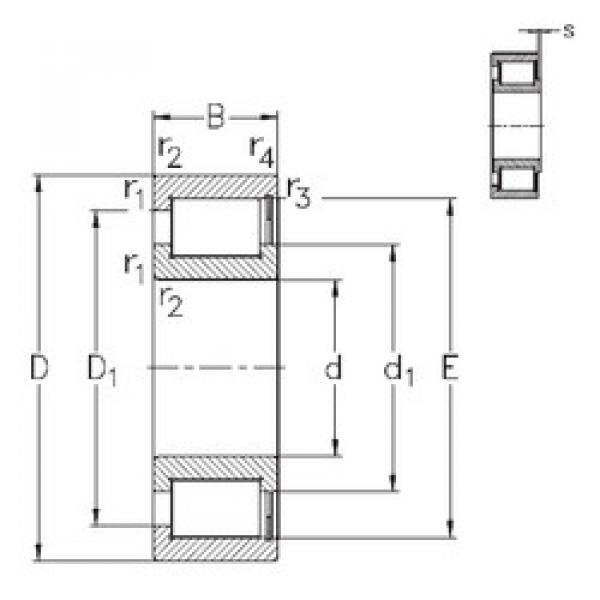 Подшипник NCF2204-V NKE #1 image