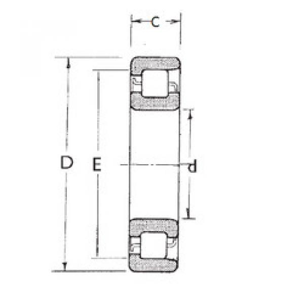 Подшипник NF405 FBJ #1 image