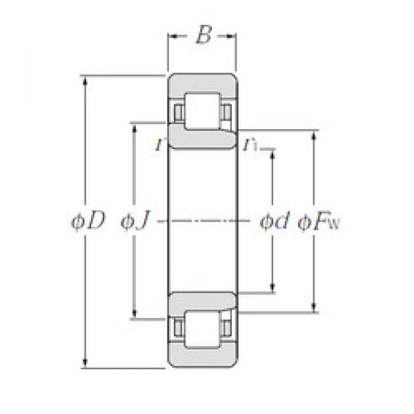 Подшипник NJ2305E NTN #1 image