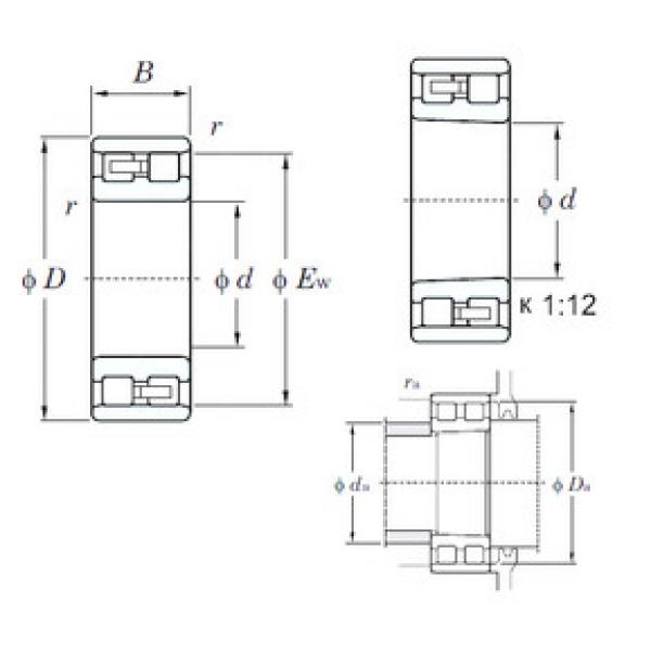 Подшипник NN3032 KOYO #1 image