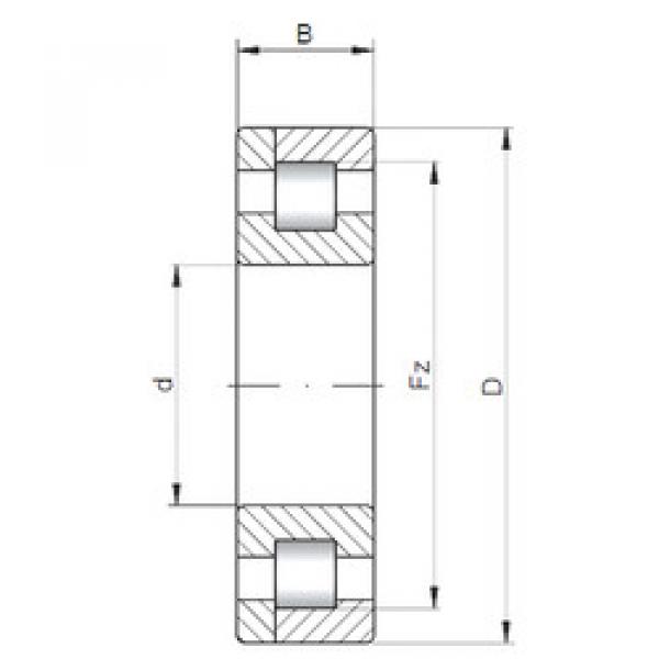 Подшипник NP3072 CX #1 image