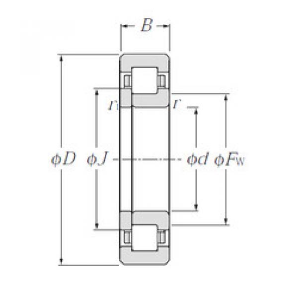 Подшипник NUP226 NTN #1 image