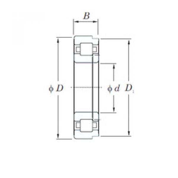 Подшипник NUP2307R KOYO #1 image